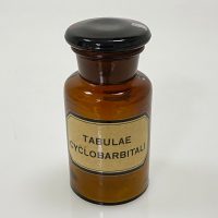 Bruine stopfles Tabulae Cyclobarbitali