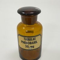 Bruine stopfles Tabulae Phenobarb. 30 mg