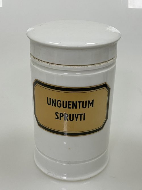 Zalfpot Unguentum Spruyti